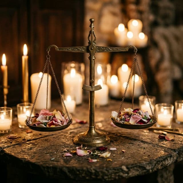 Balance scale — the integration of life