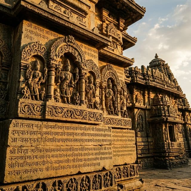 Philosophy — ancient temple carvings