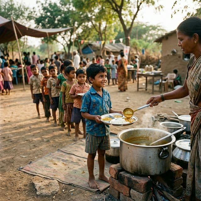 Karma — community service and dharmic action